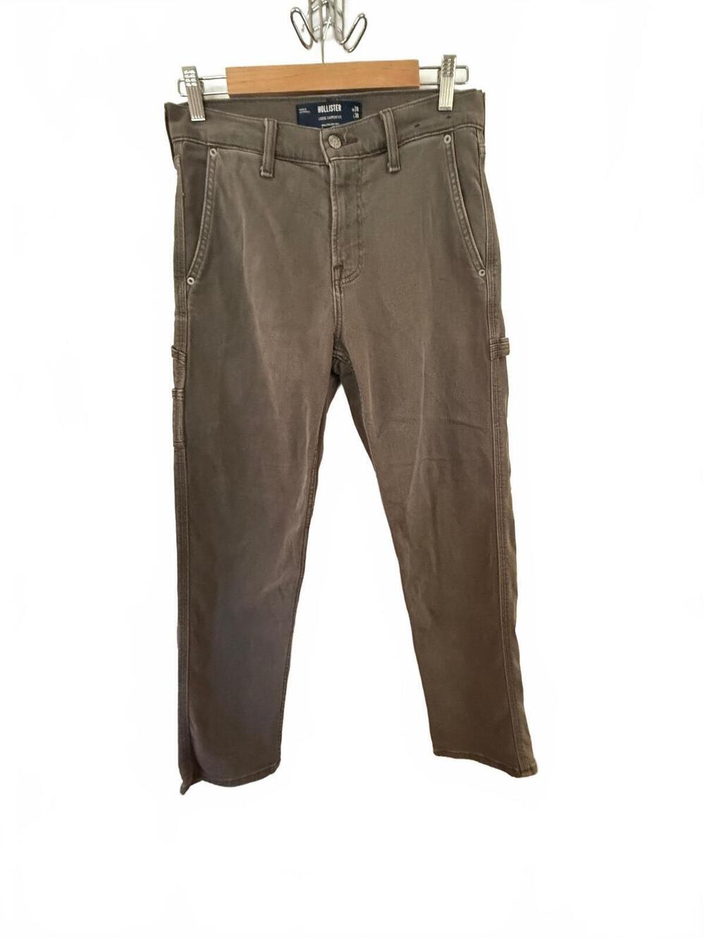 Hollister Loose Carpenter Pants W28 L30 Brown